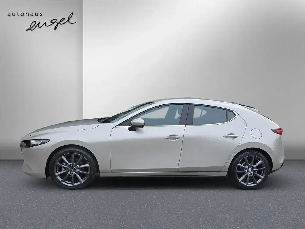 Gebraucht Mazda 3 Exclusive-Line 122 PS (89 kW) 2024 Platinum quartz m Limousine