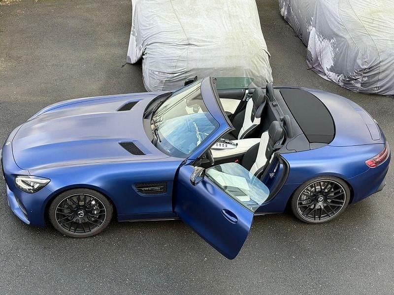 Gebraucht Mercedes AMG GT AMG 476 PS (350 kW) 2020 Blau Cabrio