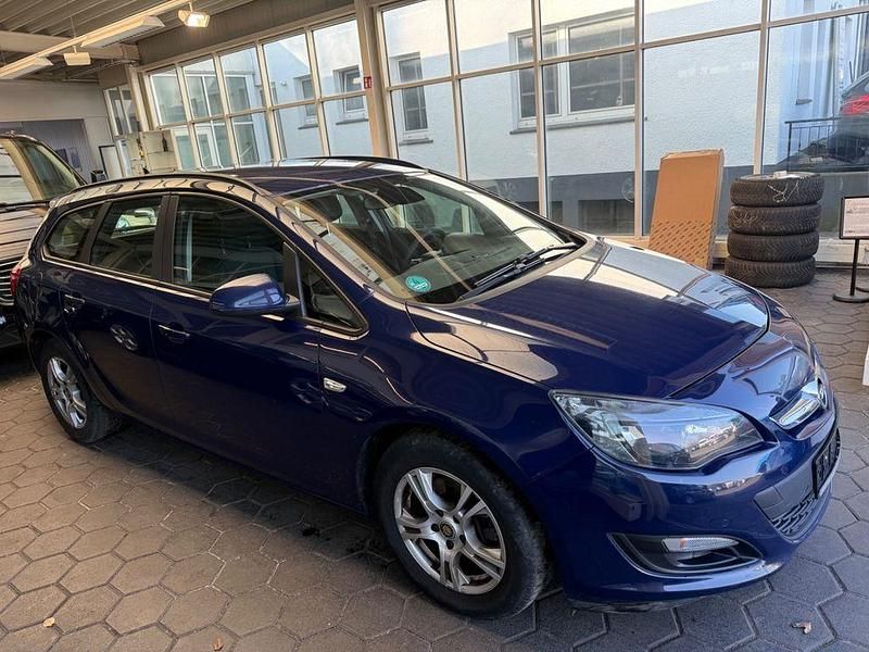 Gebraucht Opel Astra Selection 110 PS (80 kW) 2014 Blau Kombi