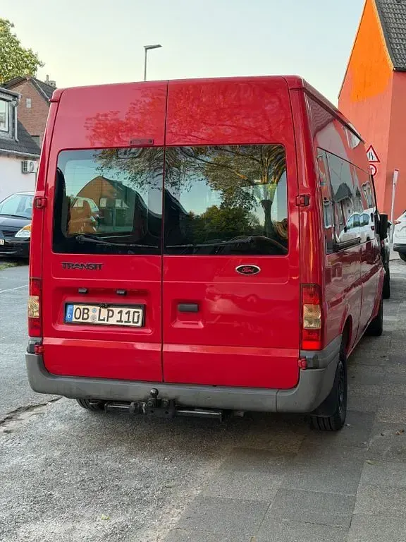 Gebraucht Ford Transit 110 PS (80 kW) 2008 Rot Van / Kleinbus