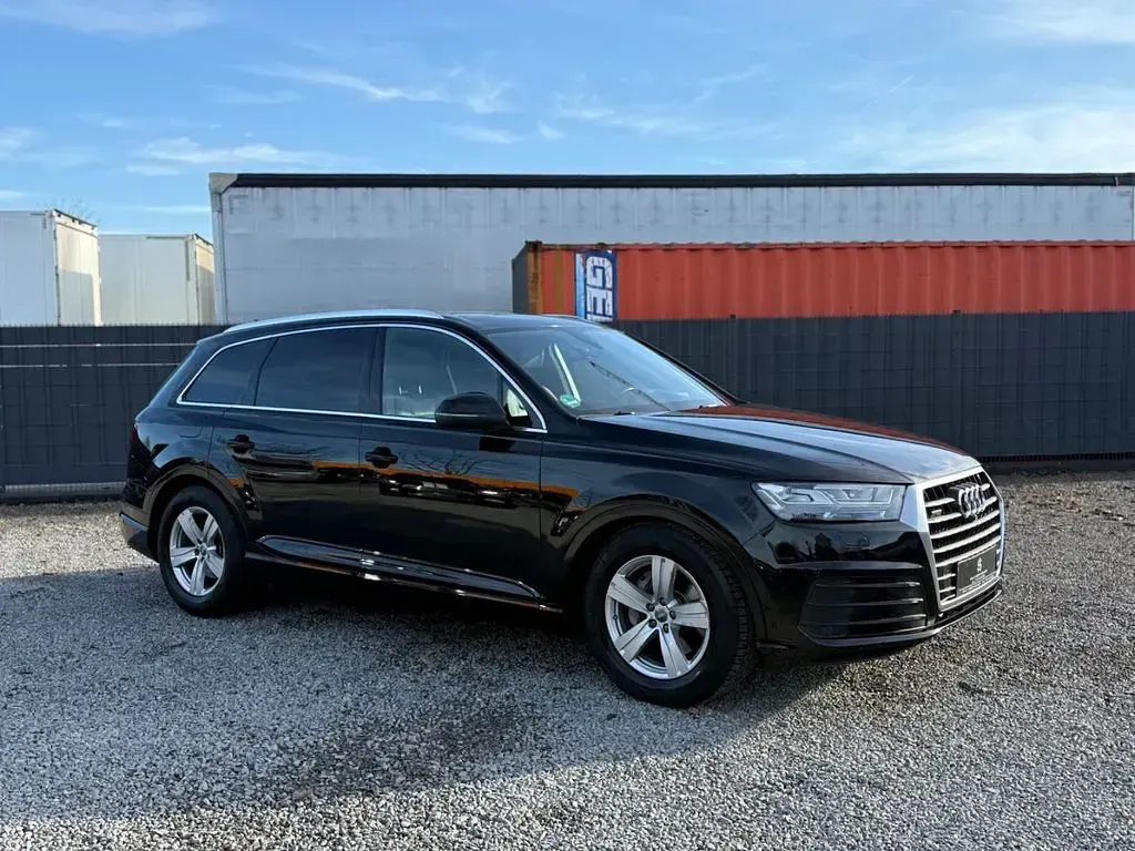 Usado Audi Q7 S-Line 218 HP (160 kW) 2017 Preto SUV