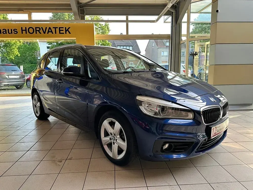 Gebraucht BMW 218 Basis 136 PS (100 kW) 2015 Blau Kombi
