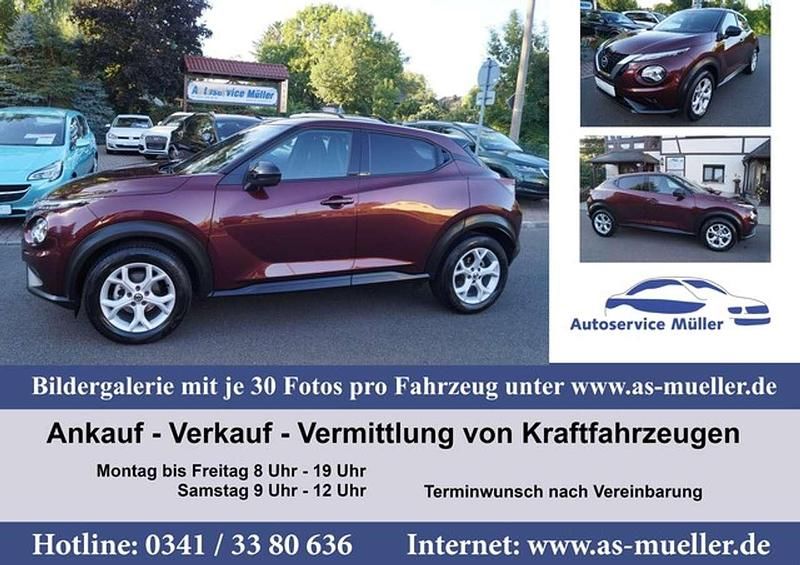 Bordeaux (metallic) Gebraucht 2021 Nissan Juke SUV | 16.950 € (Guter Preis) - Bild 1/4