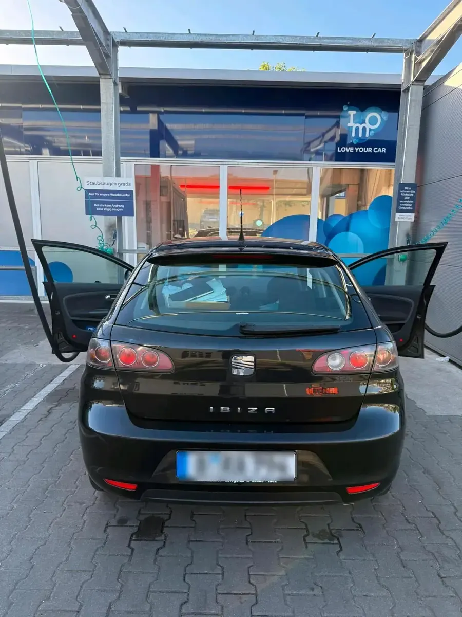 Gebraucht Seat Ibiza 85 PS (62 kW) 2009 Schwarz Kleinwagen
