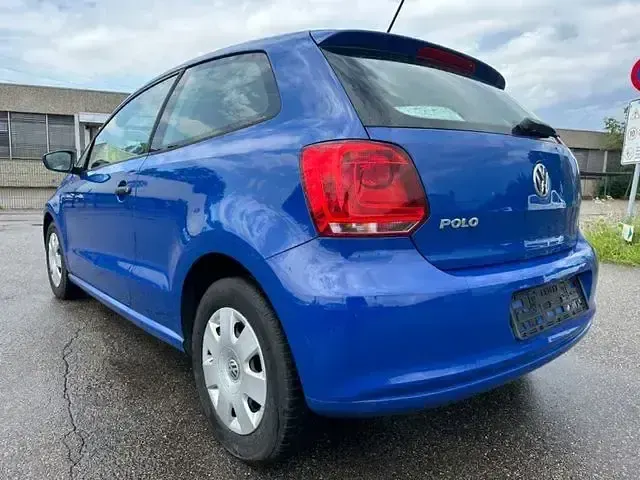 Gebraucht VW Polo Trendline 60 PS (44 kW) 2011 Blau Kleinwagen