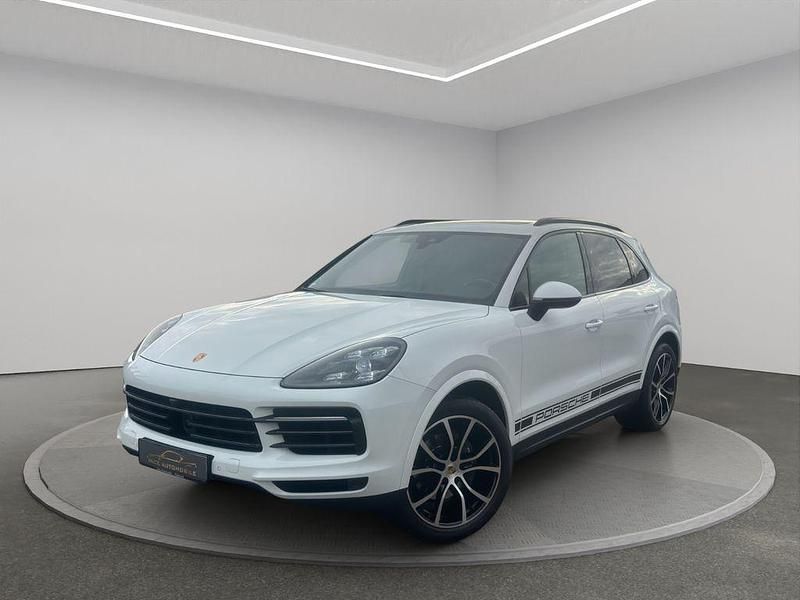 Weiß Gebraucht 2022 Porsche Cayenne Platinum Edition SUV | 74.999 € (Fairer Preis) - Bild 1/4