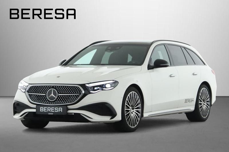 Unilack polarweiß Gebraucht 2025 Mercedes E220 AMG Kombi | 71.550 € - Bild 1/4