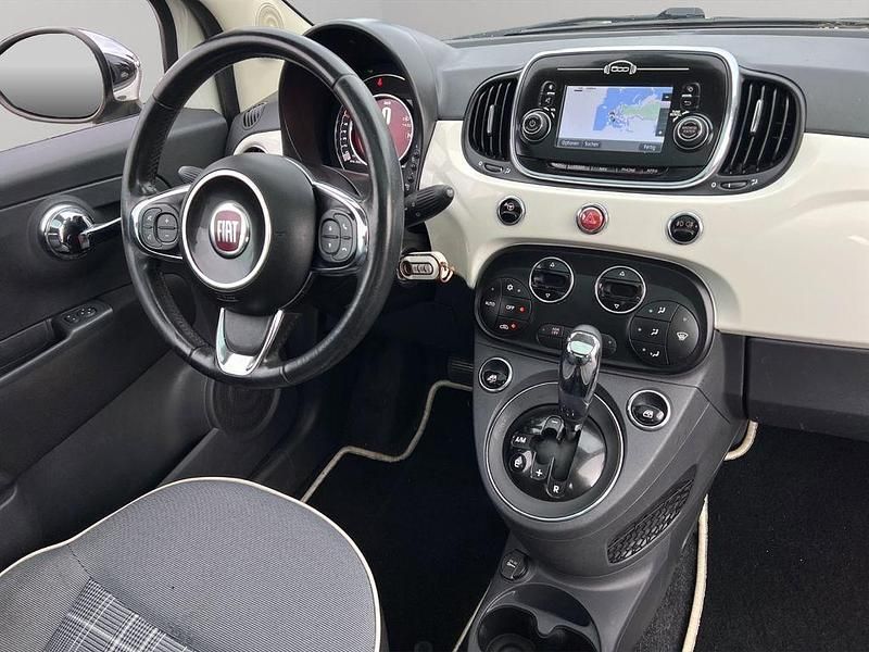 Gebraucht Fiat 500 Lounge 69 PS (50 kW) 2016 Weiß Kleinwagen