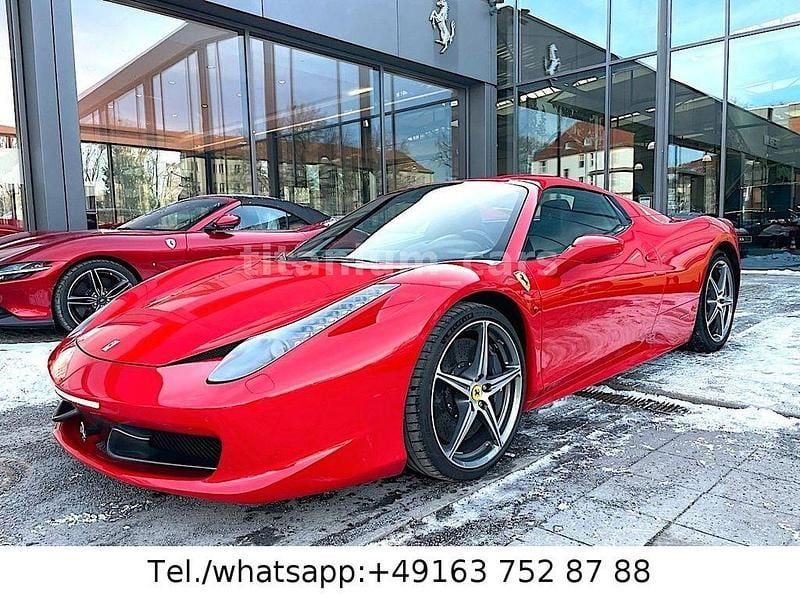 Gebraucht Ferrari 458 570 PS (419 kW) 2014 Rot Cabrio