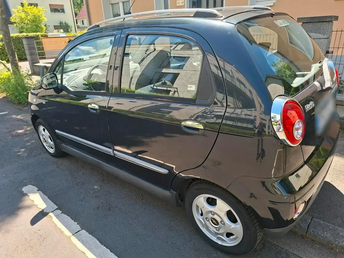 Gebraucht Chevrolet Matiz 67 PS (49 kW) 2010 Schwarz Kleinwagen