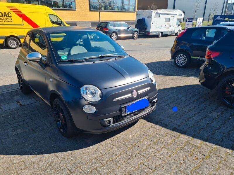 Schwarz Gebraucht 2011 Fiat 500 Limousine | 5.200 € (Guter Preis) - Bild 1/4