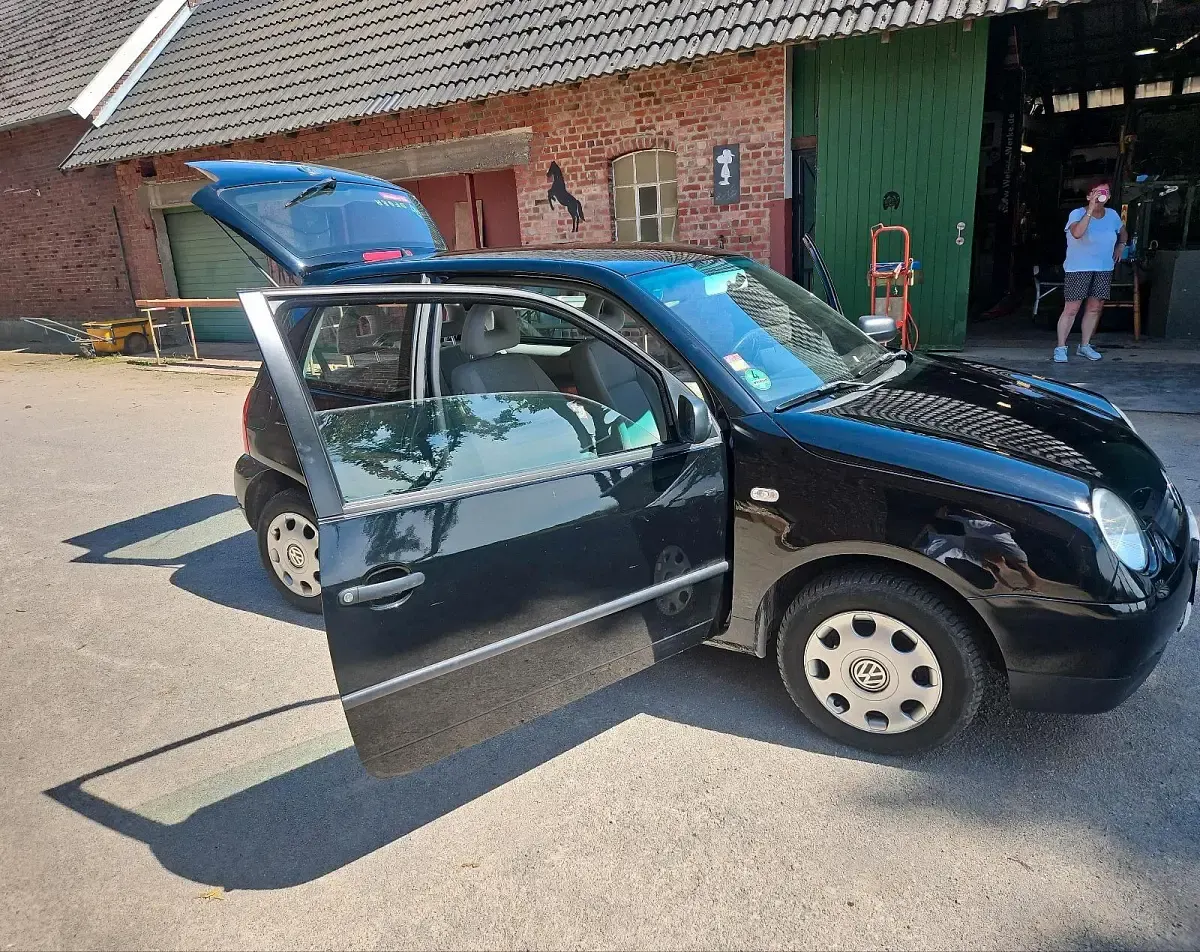 Gebraucht VW Lupo 50 PS (36 kW) 2003 Schwarz Kleinwagen
