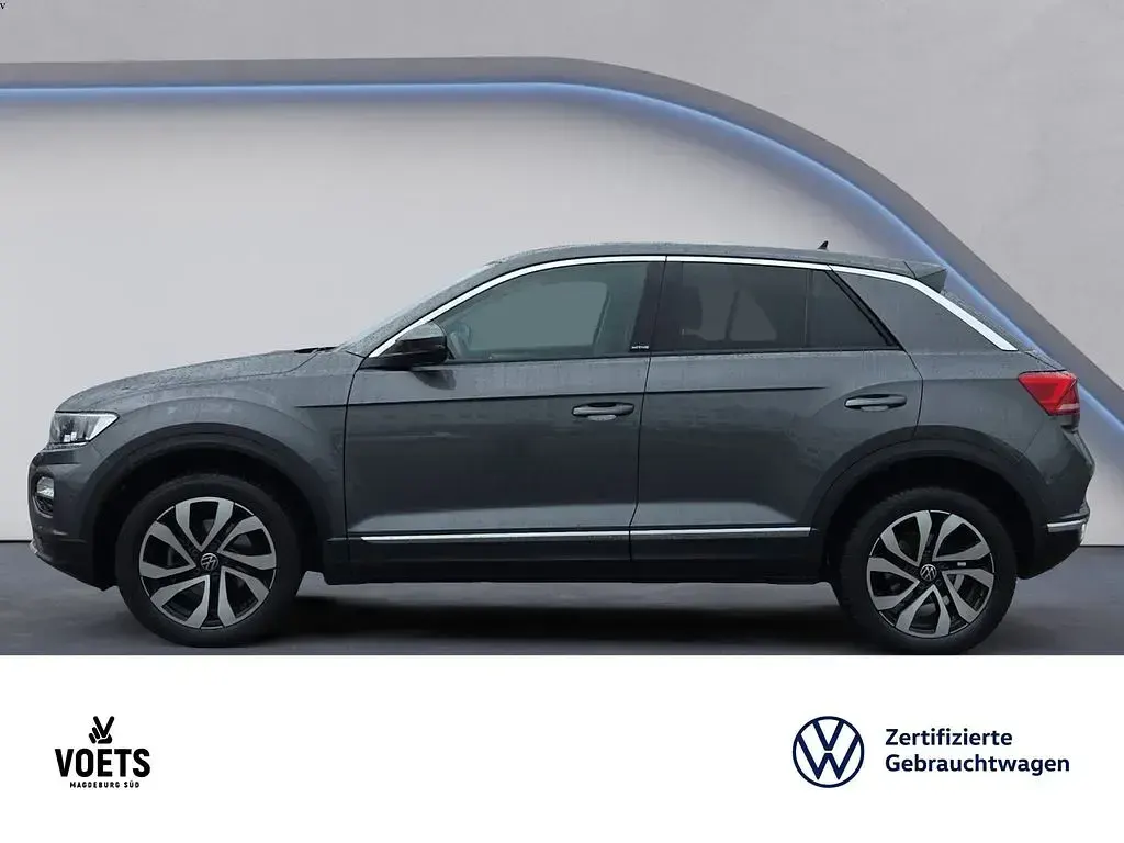 Second-hand VW T-Roc Active 150 CP (110 kW) 2021 Gri SUV