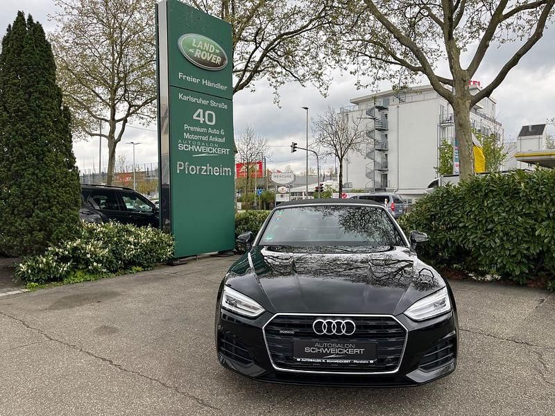 Używany Audi A5 Cabriolet Sport 252 KM (185 kW) 2018 Czarny Kabriolet