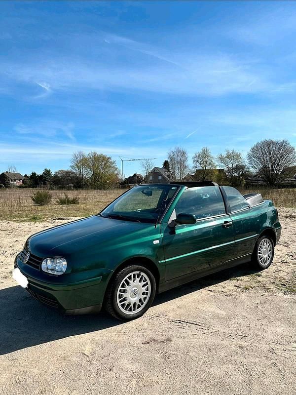 Gebraucht VW Golf Cabriolet 115 PS (84 kW) 2000 Grün Cabrio