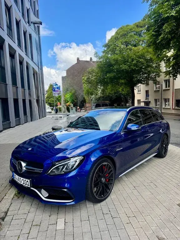 Gebraucht Mercedes C63 AMG AMG 510 PS (375 kW) 2016 Blau Limousine
