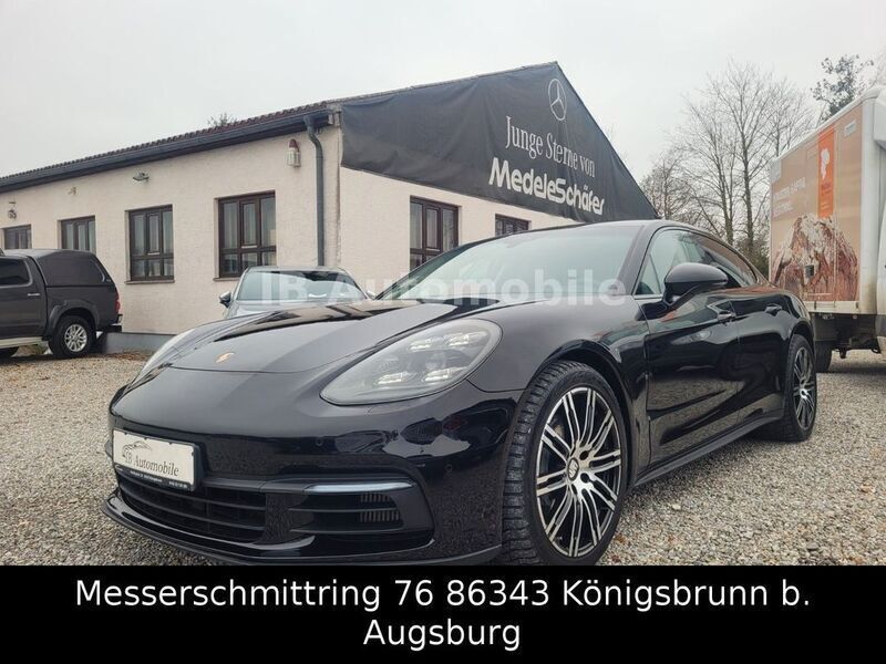 Tiefschwarzmetallic Gebraucht 2017 Porsche Panamera 4S Limousine | 57.950 € (Guter Preis) - Bild 1/4