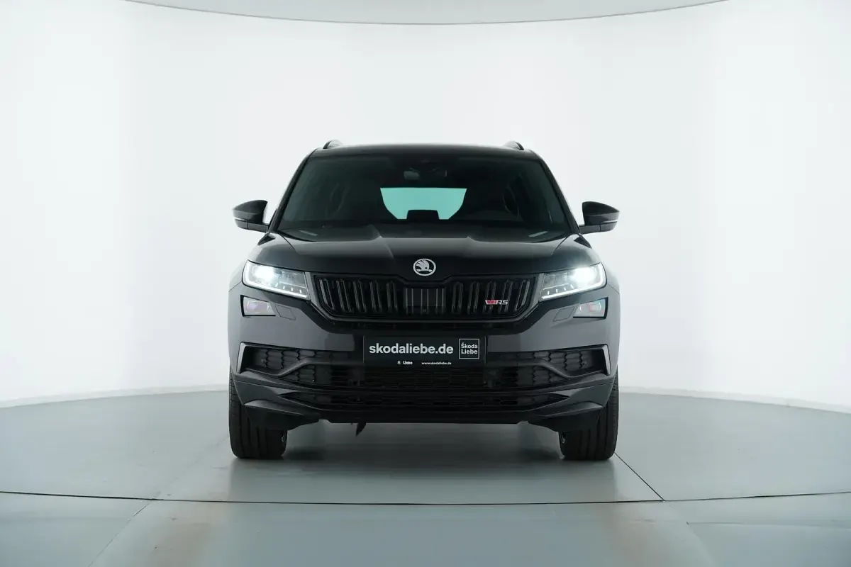Gebraucht Skoda Kodiaq RS 239 PS (175 kW) 2019 Schwarzmagic perleffekt SUV