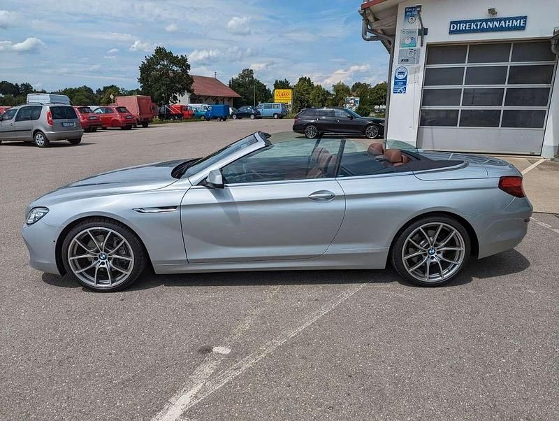 Gebraucht BMW 640 Cabriolet Performance 313 PS (230 kW) 2015 Glaciersilber metallic Cabrio