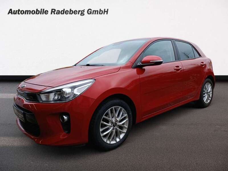 (beg) signalrot met. Gebraucht 2020 Kia Rio DREAM-TEAM Edition Kleinwagen | 13.400 € (Fairer Preis) - Bild 1/4