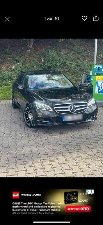 Schwarz Gebraucht 2013 Mercedes E350 Limousine | 16.500 € (Guter Preis) - Bild 1/4