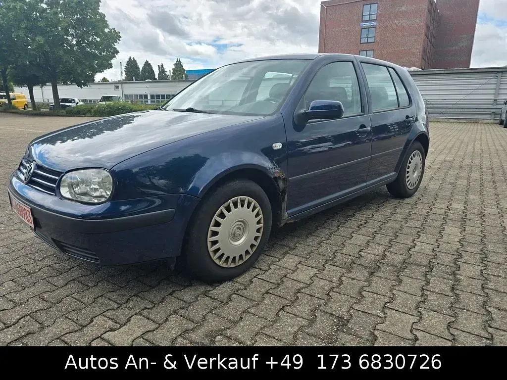 Gebraucht VW Golf IV 101 PS (74 kW) 2003 Blau Limousine