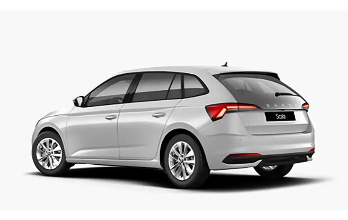 Neu Skoda Scala 150 PS (110 kW) 2026 Mondweiß metallic Kleinwagen