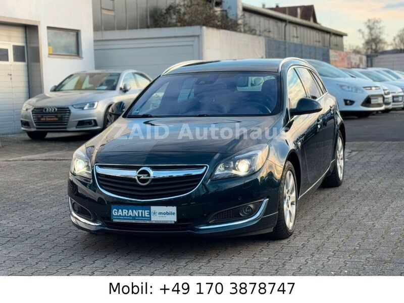 Grün Gebraucht 2015 Opel Insignia Innovation Kombi | 10.999 € (Guter Preis) - Bild 1/4