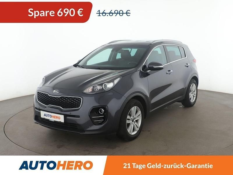 Grau Gebraucht 2017 Kia Sportage DREAM-TEAM Edition SUV | 16.000 € (Fairer Preis) - Bild 1/3