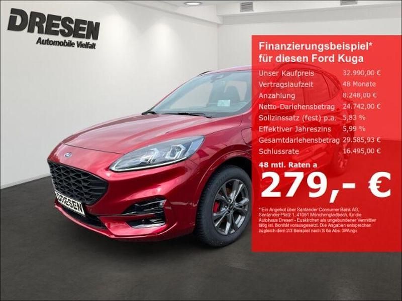 Rot Gebraucht 2024 Ford Kuga ST-Line X SUV | 32.990 € (Fairer Preis) - Bild 1/4