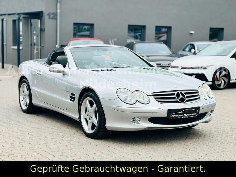 Gebraucht Mercedes SL500 AMG 306 PS (225 kW) 2002 Silber Cabrio