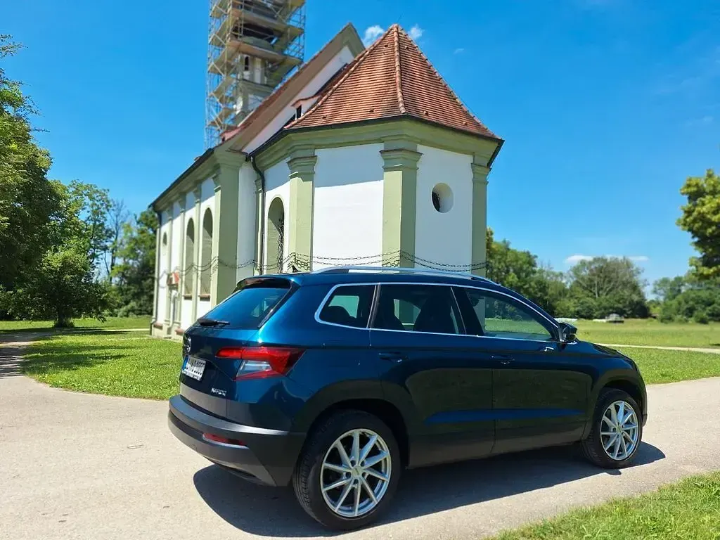 Gebraucht Skoda Karoq Style 150 PS (110 kW) 2018 Blau SUV