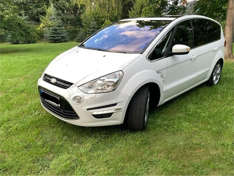 Gebraucht Ford S-MAX S 200 PS (147 kW) 2012 Weiß Van / Kleinbus