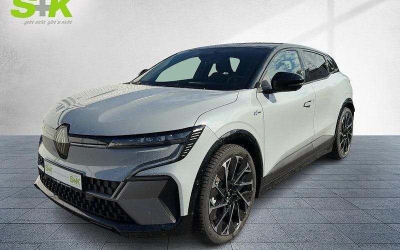 Rafalgrau metallic, black pearlschwarz metallic (grau) Neu 2025 Renault Megane E-Tech Esprit Alpine Limousine | 42.900 € - Bild 1/4