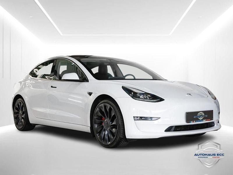Gebraucht Tesla Model 3 Performance 377 kW (513 PS) 2022 Perlweiss Limousine