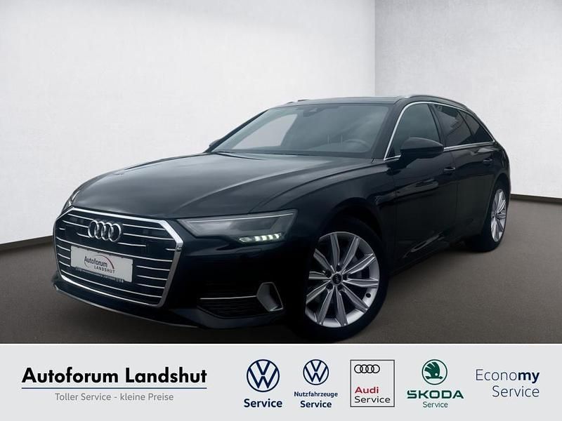 Schwarz mythosschwarz Gebraucht 2022 Audi A6 Sport Kombi | 35.490 € (Superpreis) - Bild 1/4