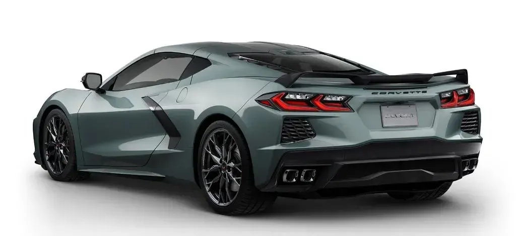 Nowe Corvette C8 481 KM (353 kW) 2026 Szary Coupe