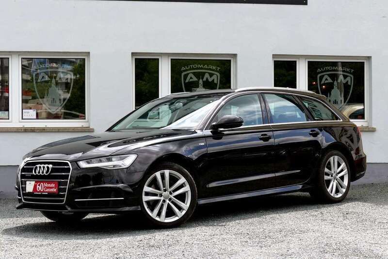 Brillantschwarz Gebraucht 2017 Audi A6 S-Line Kombi | 26.800 € (Teuer) - Bild 1/4