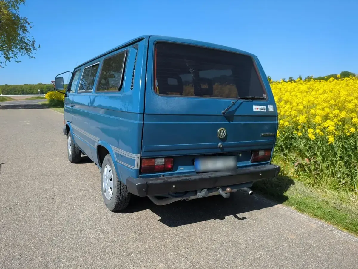 Używany VW Multivan 70 KM (51 kW) 1989 Niebieski Minivan