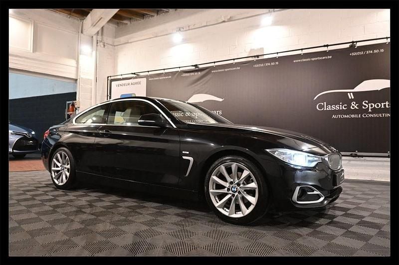 Schwarz Gebraucht 2014 BMW 420 Sport Line Coupé | 12.950 € (Guter Preis) - Bild 1/4