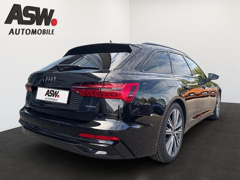 Gebraucht Audi A6 S-Line 286 PS (210 kW) 2024 Mythosschwarz metallic Kombi