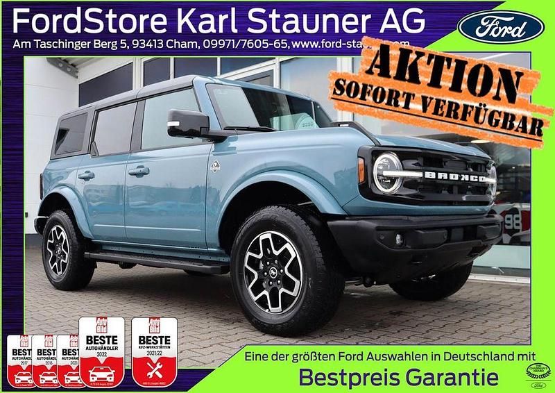 Neu Ford Bronco Outer Banks 334 PS (245 kW) 2026 Blau SUV