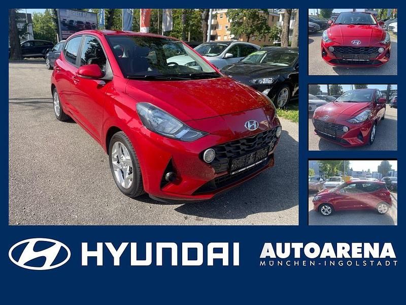Dragon red / met Gebraucht 2021 Hyundai i10 Trend Kleinwagen | 11.975 € (Fairer Preis) - Bild 1/4