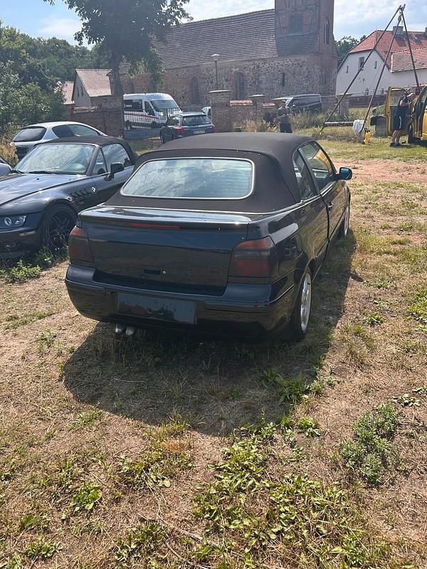 Gebraucht VW Golf Cabriolet 2000 Schwarz Cabrio