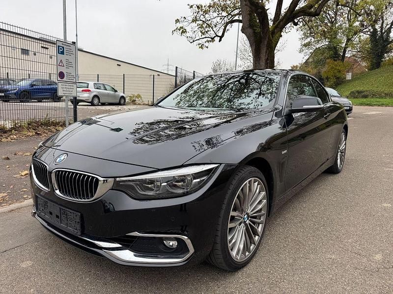 Schwarz Gebraucht 2018 BMW 440 Luxury Line Cabrio | 29.950 € (Guter Preis) - Bild 1/4
