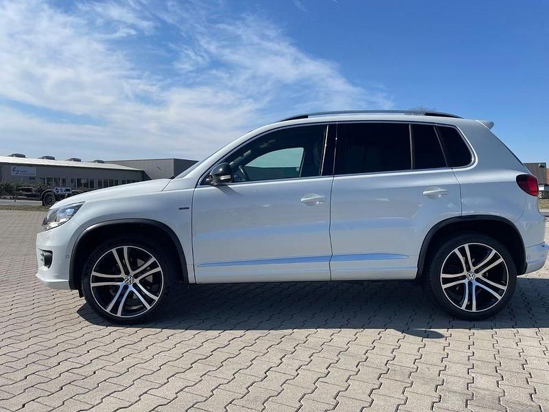 Gebraucht VW Tiguan R-line 184 PS (135 kW) 2015 Weiß SUV