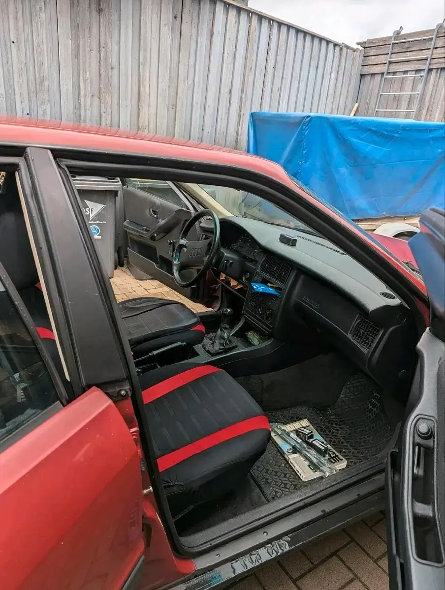 Gebraucht Audi 80 90 PS (66 kW) 1988 Rot Limousine