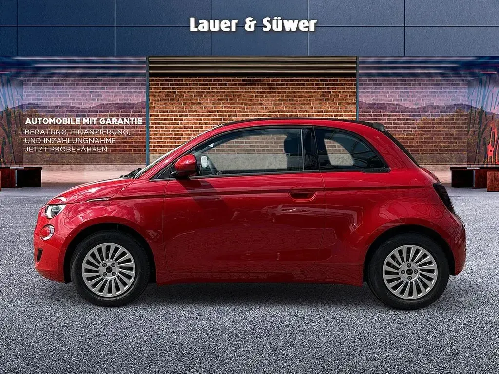 Neu Fiat 500e Pop 86 kW (118 PS) 2026 Rot Cabrio