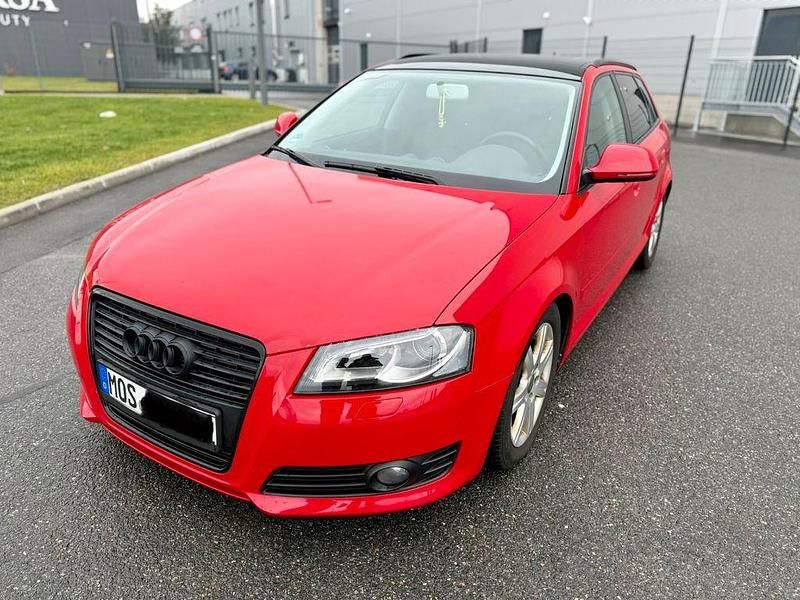 Gebraucht Audi A3 Attraction 140 PS (102 kW) 2009 Rot Kleinwagen