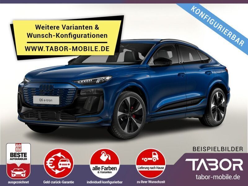 Magnetgrau Neu 2024 Audi Q6 Sportback e-tron SUV | 53.988 € - Bild 1/4